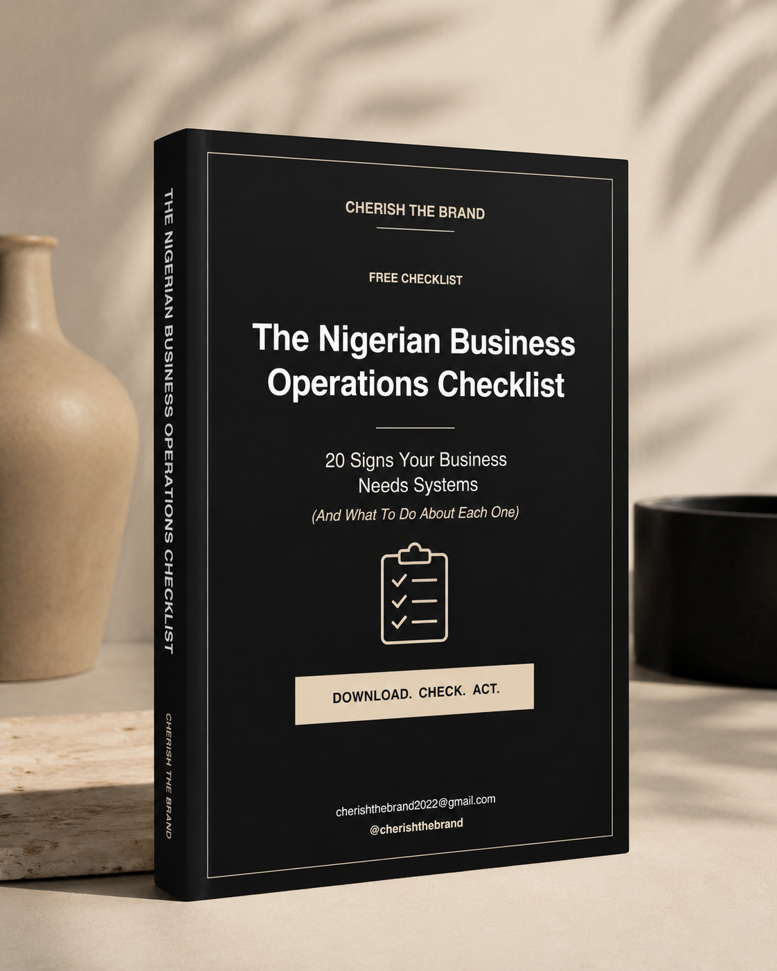 The Nigerian Business Operations Checklist ebook cover